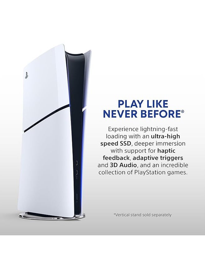 Sony PlayStation 5 Slim Console International Version Digital Edition With Controller