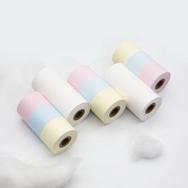 ورق الطباعة الحراري Youpin Paperang متوافق مع طابعة Paperang المحمولة المصغرة P1 P2 P2S، مقاس 57 × 30 ملم، 3 لفات - Image 2