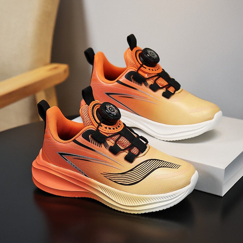 Hydrogen Quick Co-Branded Boys' Shoes 2025 Spring New Children'S Wear-Resistant Sports Running Shoes For Middle And Large Children - Image 4