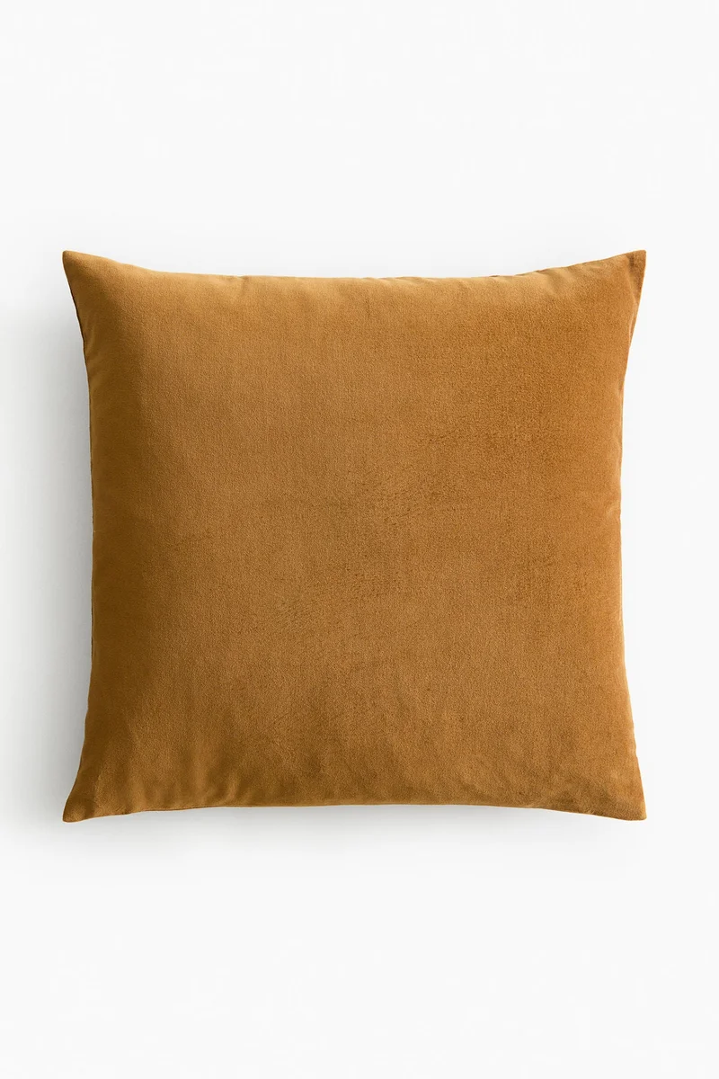 اتش اند ام Cotton velvet cushion cover