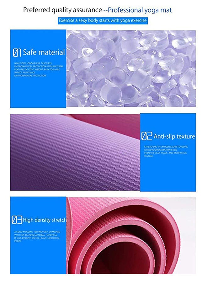 Pro Hanson Yoga Mat With Carry Strap - Image 4