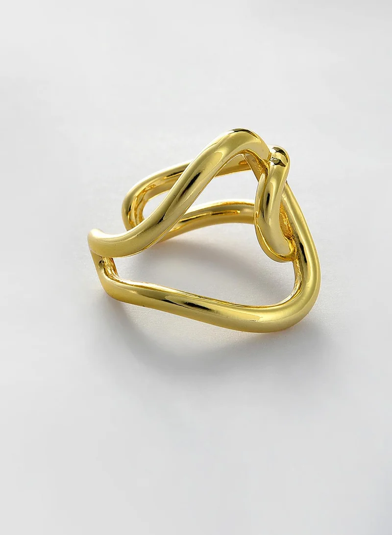 SOHI Adjustable Contemporary Artificial Finger Ring Jewellery
