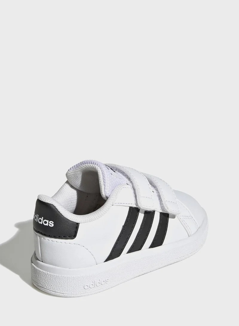 Adidas Grand Court Lifestyle Hook And Loop Shoes