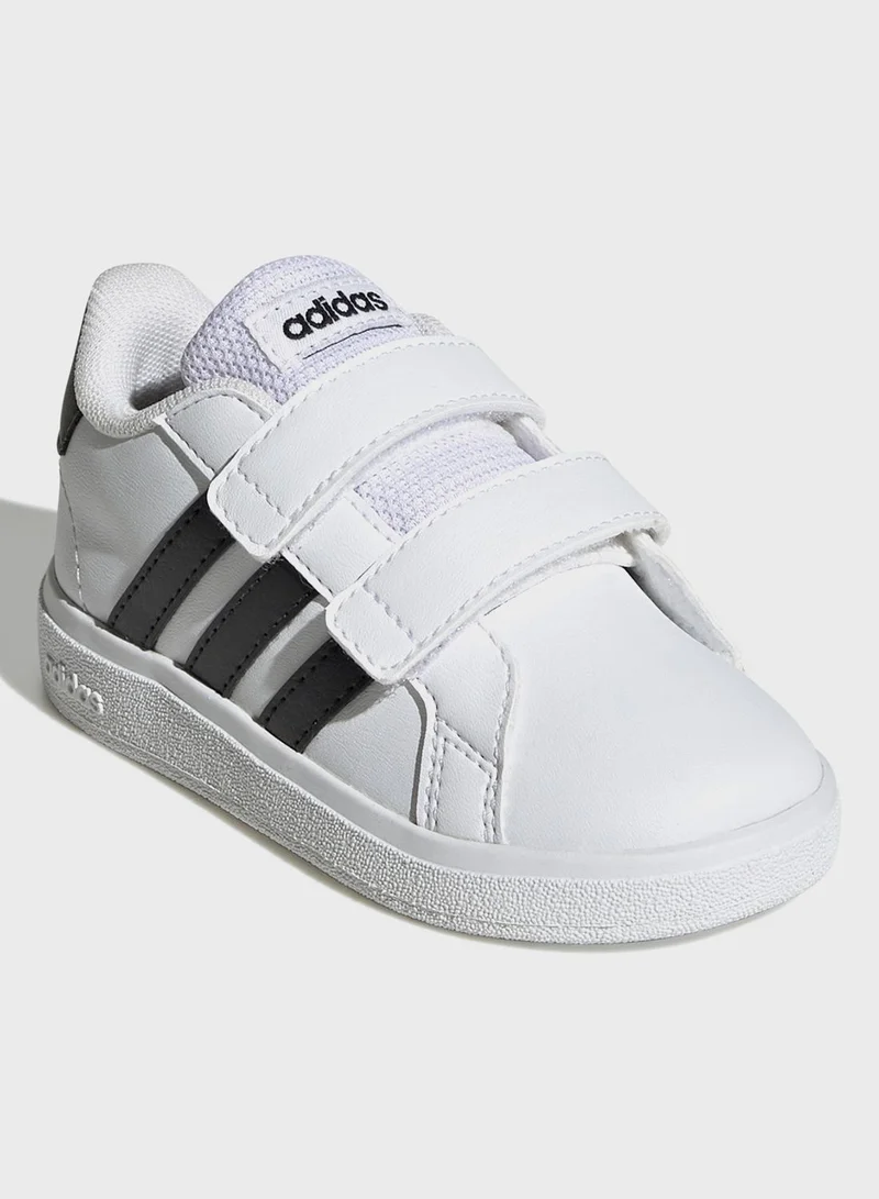 Adidas Grand Court Lifestyle Hook And Loop Shoes