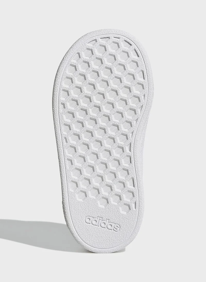 Adidas Grand Court Lifestyle Hook And Loop Shoes