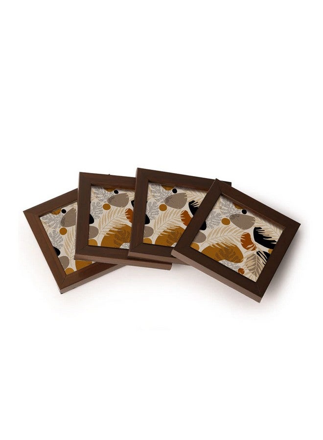 Paper Plane Design Tea Coffee Coaster Set Wooden Decorative Coasters Set. Home and Office Wooden Coasters Design 984 - Image 2
