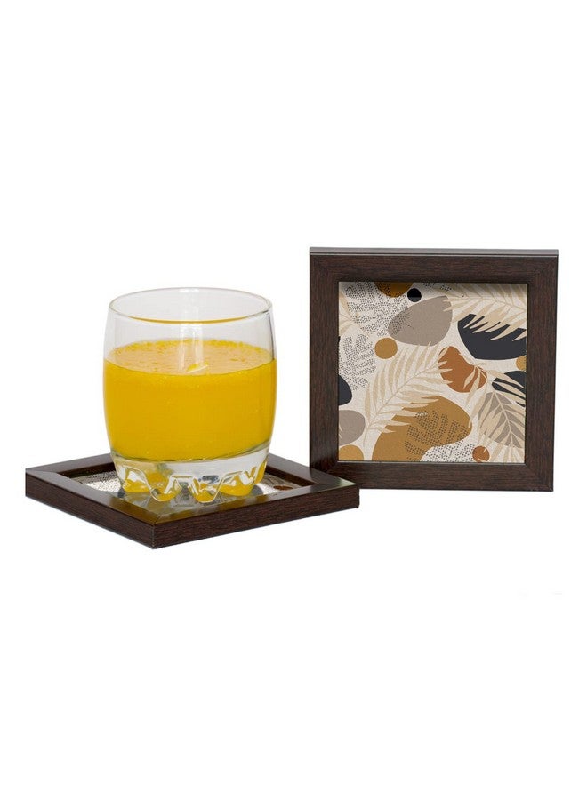 Paper Plane Design Tea Coffee Coaster Set Wooden Decorative Coasters Set. Home and Office Wooden Coasters Design 984 - Image 3