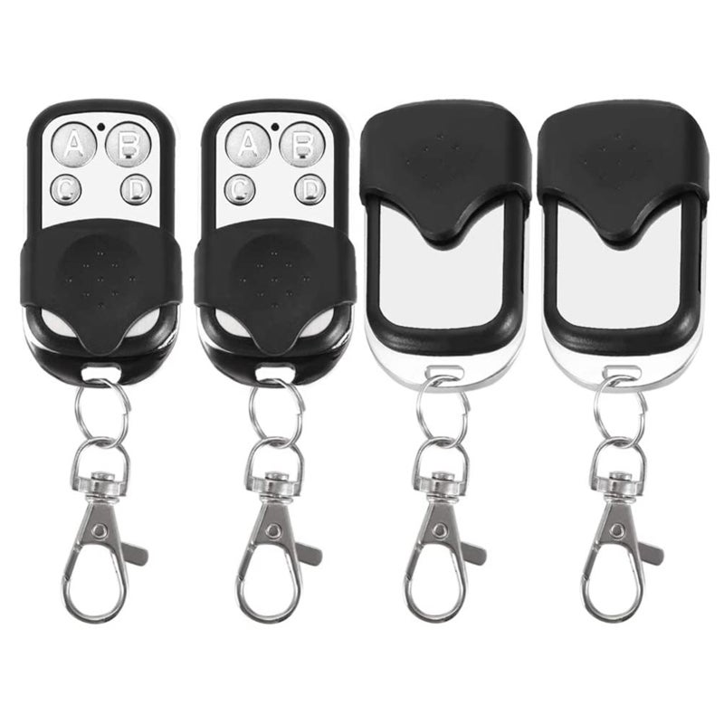Remote Control Cloner: 433MHz 10Pcs Button Slide Cover - Handy Key Chain Size Key Fob for Car Key Attachment & Fixed Code Copying - Image 3