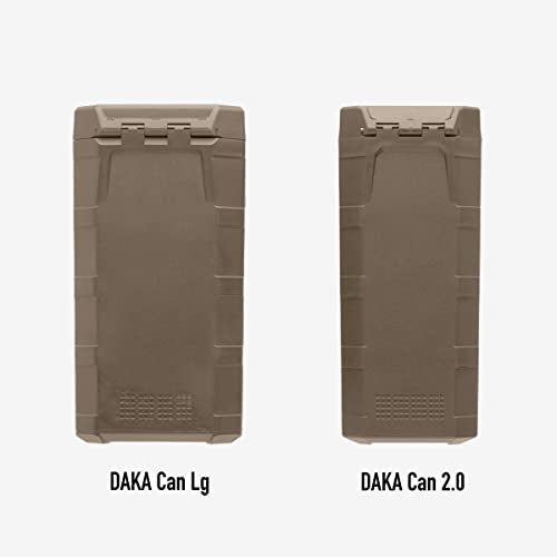 Magpul DAKA Can Large Protective Storage Container All-Purpose Hard Shell Sunglasses Travel Case, Flat Dark Earth - Image 4