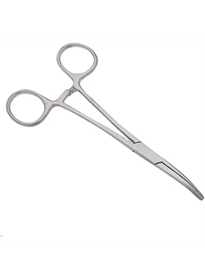 Professional Stainless Steel Curved Tip Tweezers For Fishing Pet Hair Removal Outdoor Use - Image 3