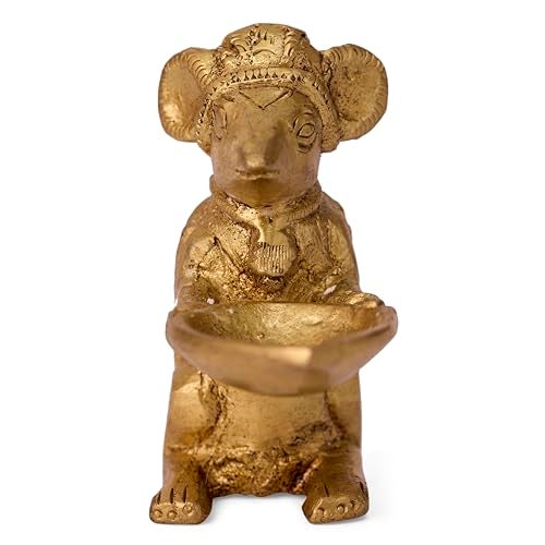 GURU JEE™ Brass Diya for Puja Oil Lamp Deepak for Pooja Arti Deepam for Home Temple Mandir - Image 1
