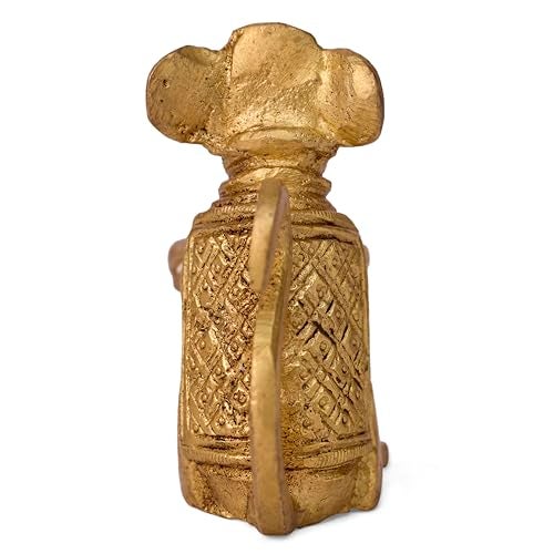 GURU JEE™ Brass Diya for Puja Oil Lamp Deepak for Pooja Arti Deepam for Home Temple Mandir - Image 2