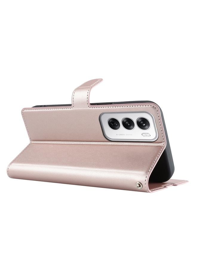 S-TOP Case For OPPO Reno12 5G Global Voltage Ultra-thin Dot Leather Phone Case - Image 4