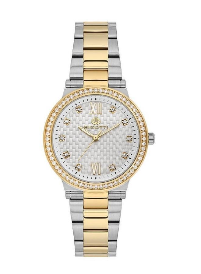 Bigotti - Raffinato Women Watch | Stainless SteelBrass Case | Analog | Round Dial | Mineral Glass | Japanese Quartz | Water Resistant 30 Meters - Image 1