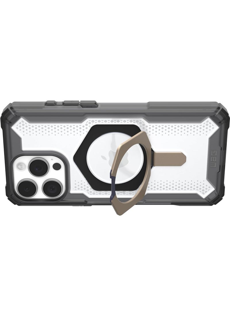 Urban Armor Gear - UAG Plasma XTE MagSafe for iPhone 16 Pro MAX Case Cover [20 Feet Drop tested] with Kickstand - Ash | Titanium - Image 1