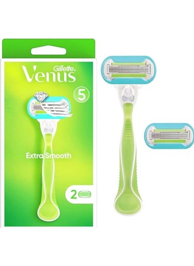 Gillette GILLETTE VENUS EXTRA SMOOTH MACHIN 2PCS 