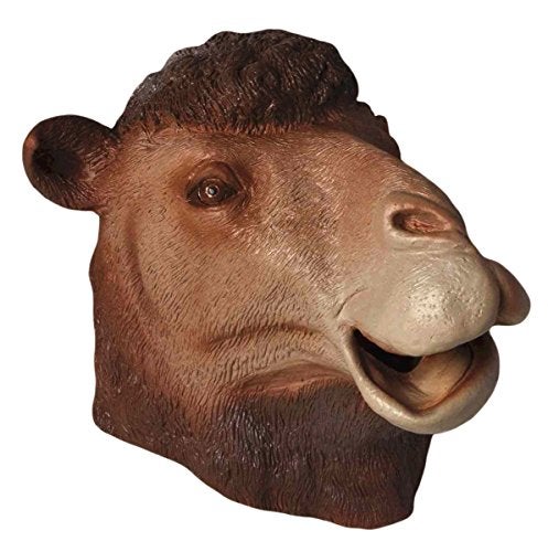 Gmasking Latex Camel Head Mask for Halloween Party Costume Props - Image 4