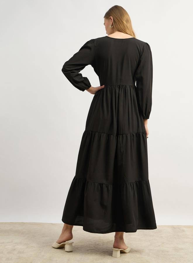 Styli Tiered Maxi Dress  - Image 5