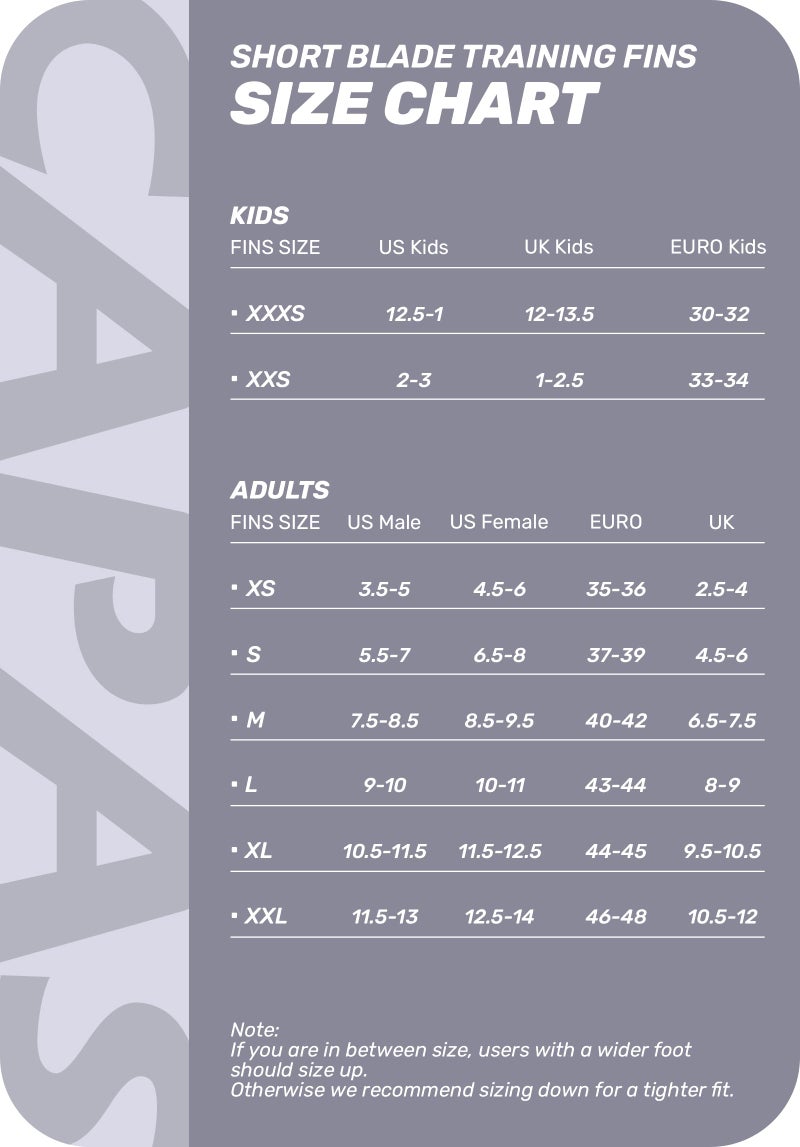 CAPAS Swim Training Fins Comfortable Silicone Lap Swimming Short Blade Floating Flippers with Mesh Bag for Adult Men Women Build Leg Strength - Image 2