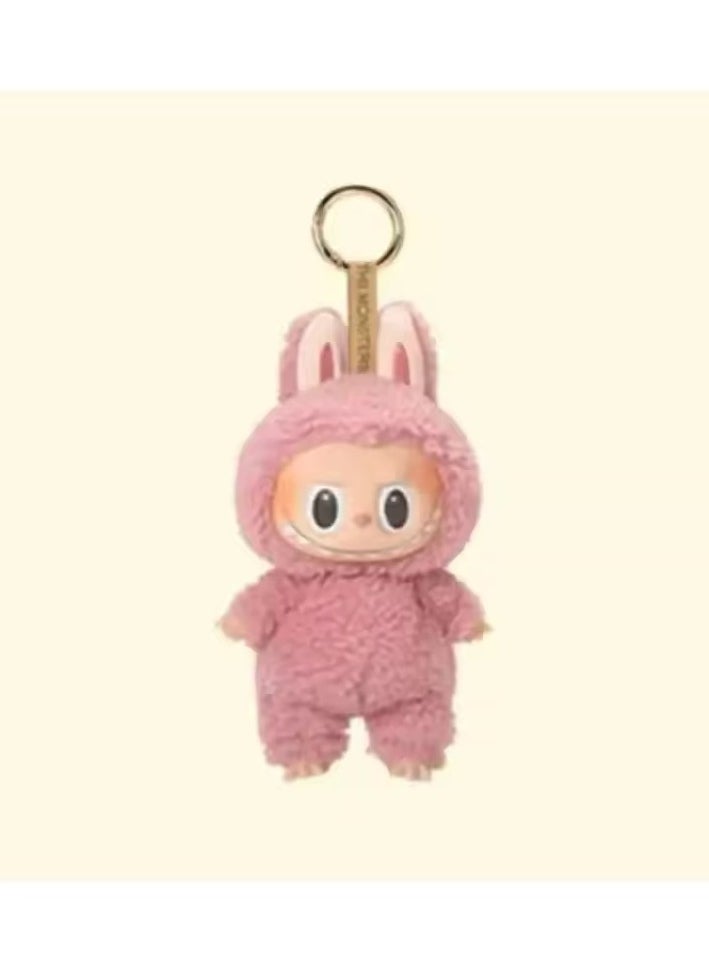Generic Cute Bunny Plush Keychain – Soft Kawaii Rabbit Toy for Bags, Backpacks, Car Mirror & Gifts – Mini Fluffy Stuffed Animal for Kids, Girls & Bunny Lovers  - Image 2