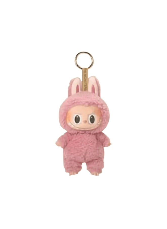 Generic Cute Bunny Plush Keychain – Soft Kawaii Rabbit Toy for Bags, Backpacks, Car Mirror & Gifts – Mini Fluffy Stuffed Animal for Kids, Girls & Bunny Lovers  - Image 1
