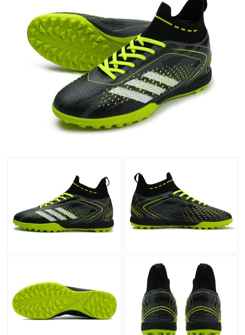 SKT Shiketro Grip And Non-Slip Sports Shoes, Men's And Women's Football Shoes, Professional Competition Football Shoes Training, Breathable And Lightweight Outdoor Youth - Image 2