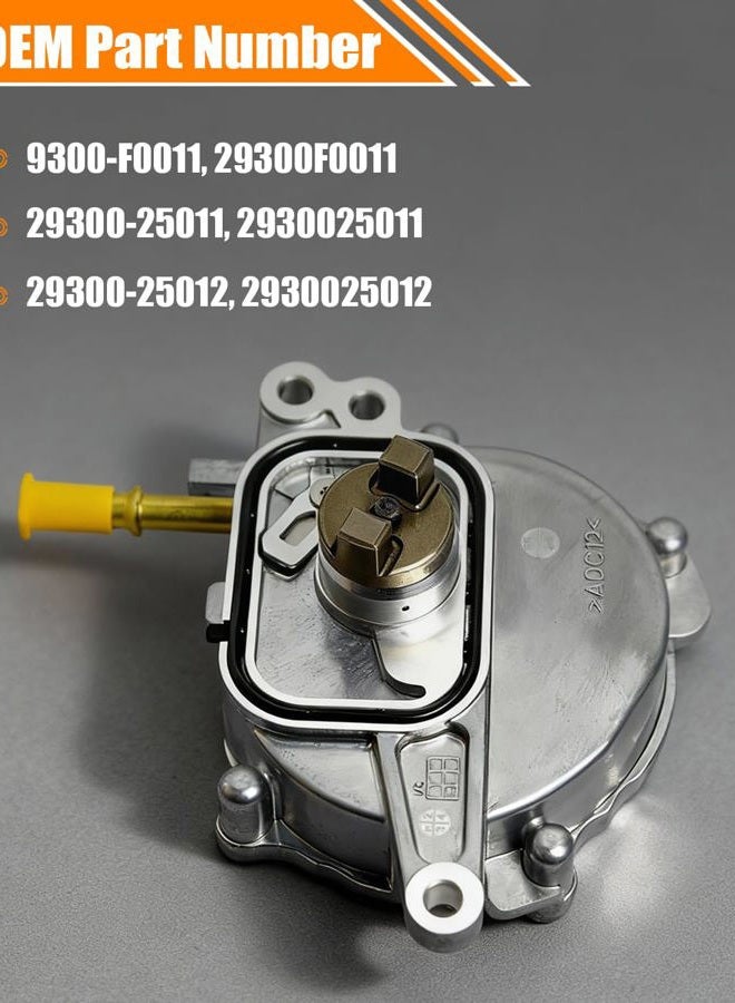 Quivimoro 29300-F0011 Brake Vacuum Pump Fits for Toyota Avalon 2020-2022, for RAV4 2019-2022, for Camry 2018-2022, for Lexus ES350 ES350 2019-2022 2.5L, Vacuum Pump Replace OE# 29300-25011 29300-25012 - Image 3
