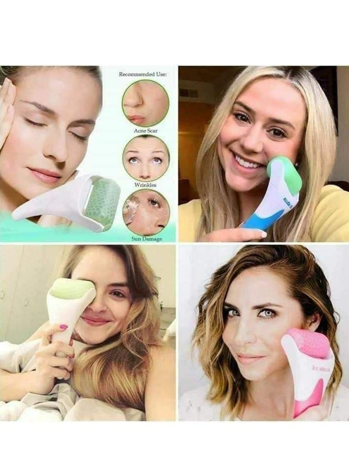 ايس رولر للوجه ومحيط العينين ولعلاج انتفاخ البشرة والصداع النصفي وتخفيف الآلام والجروح الطفيفة من منتجات العناية بالبشرة ايسارورا موصل بسلك كهربي - Image 2