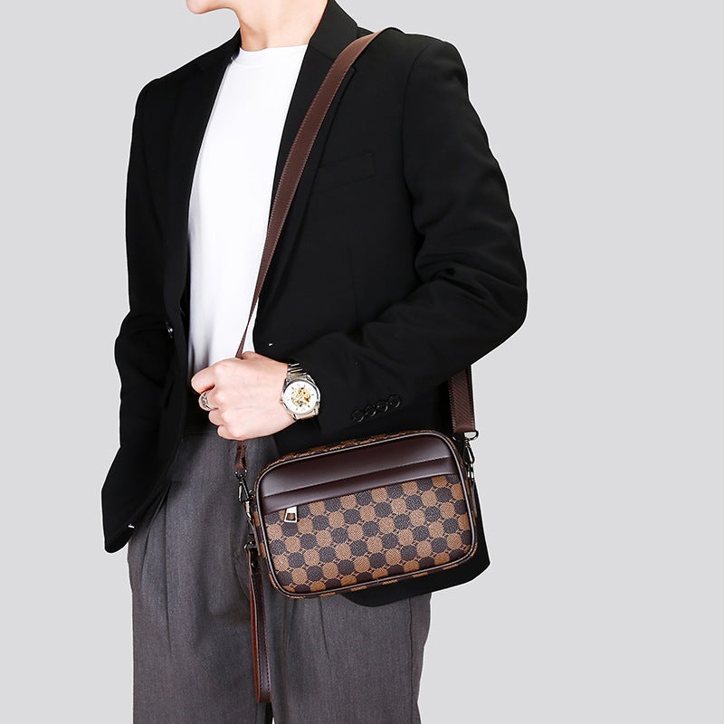 New Men'S Shoulder Bag Mini Small Backpack Fashion Casual Mobile Phone Bag Casual Clutch Bag Crossbody Bag Male - Image 3