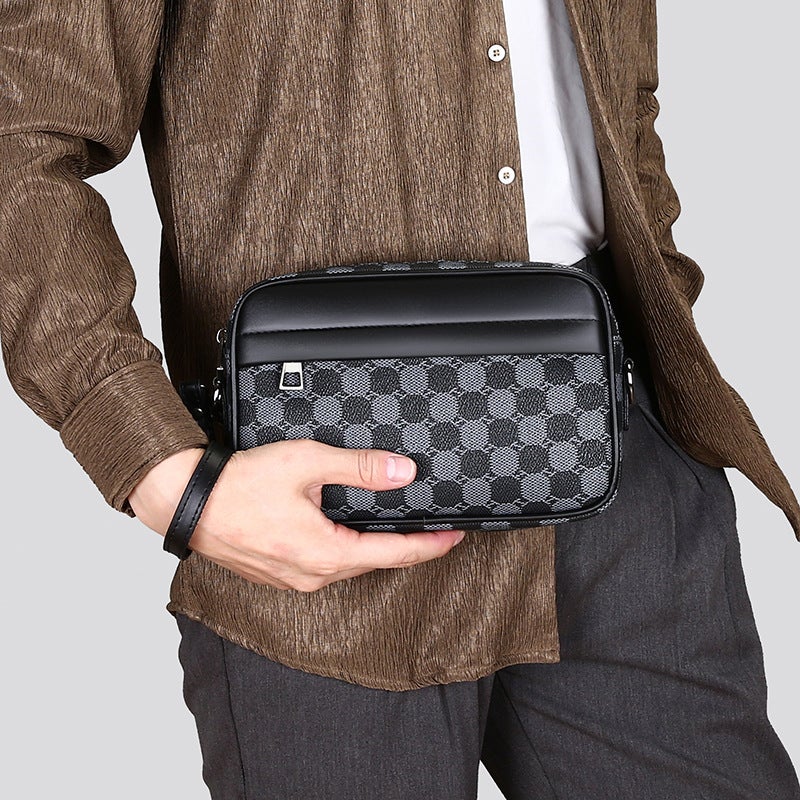 New Men'S Shoulder Bag Mini Small Backpack Fashion Casual Mobile Phone Bag Casual Clutch Bag Crossbody Bag Male - Image 2