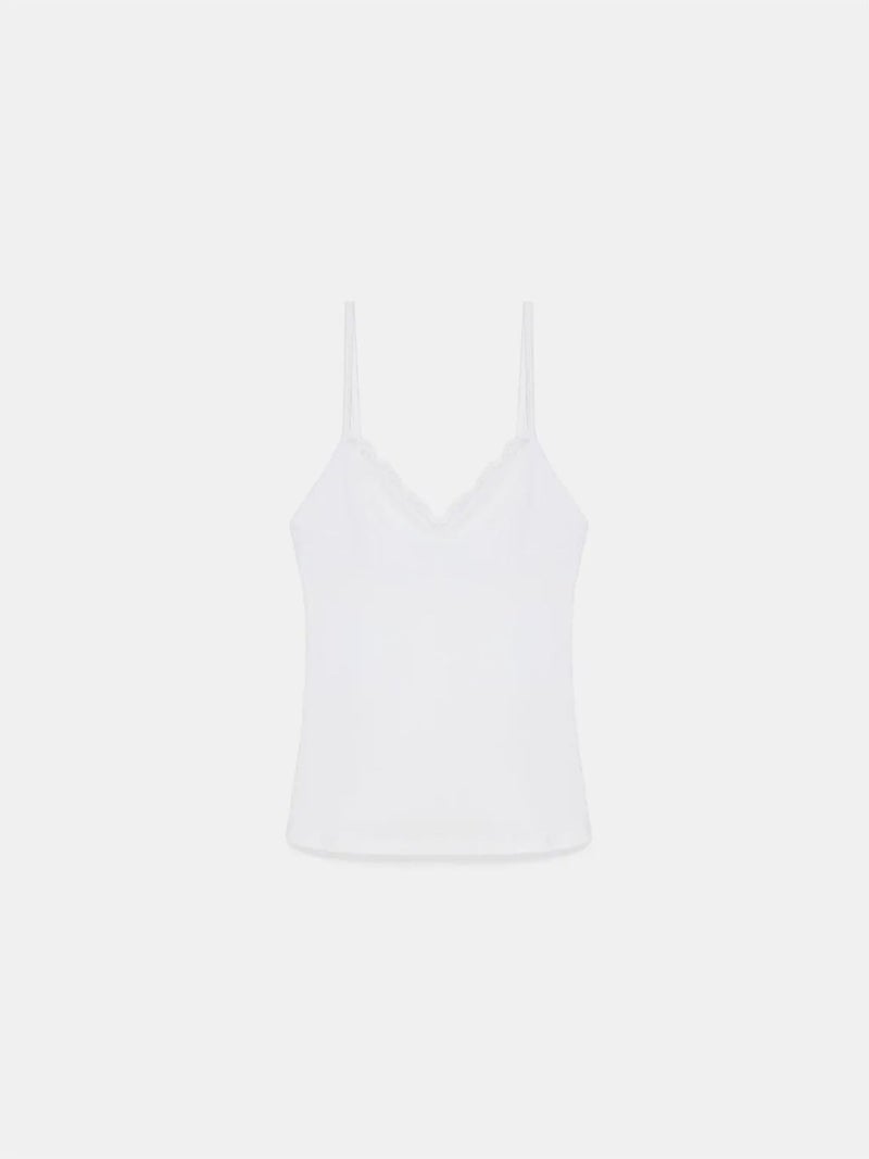 DILVIN Lace V-Neck Sleeveless Cami Blouse - Image 5