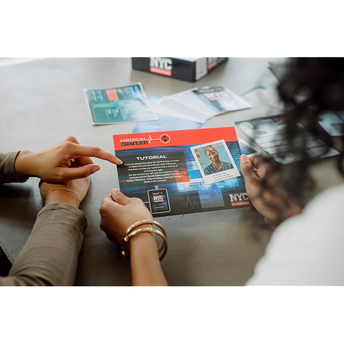 Buffalo Games - Medical Mysteries: NYC Emergency Room - New Game Night Staple - Escape Room - Cooperative Strategy - Adult Party Game - Ages 14 and Up - Image 2