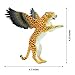 Randimals Leopard Figurine Toy Eagle Wings 5 Premium Hard Rubber Animal Action Figure Toy Hybrid Friend Encourages Adventure Imagination - Image 4
