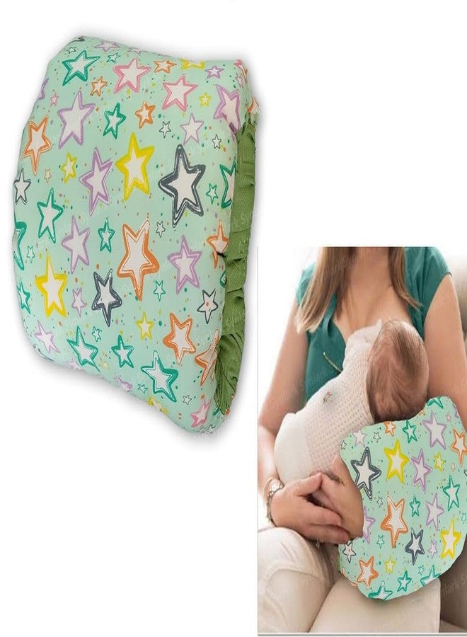 StuffNest Nursing Arm Pillow, Breastfeeding and Bottle Feeding Head Support Pillow, Travel-Friendly