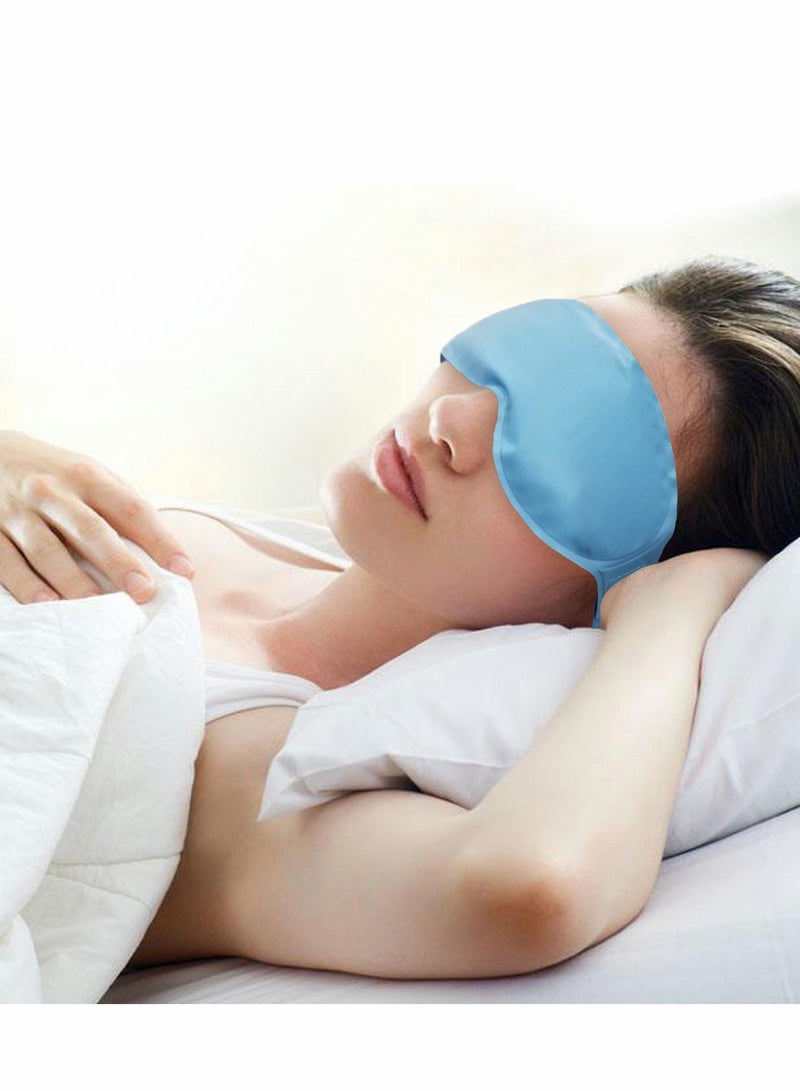 Excefore Cooling Eyes Mask Ice Packs Reusable Soothing Gel Hot Cold Therapy Eye for Dry Treatment, Styes, Blepharitis, Tired & More  - Image 3