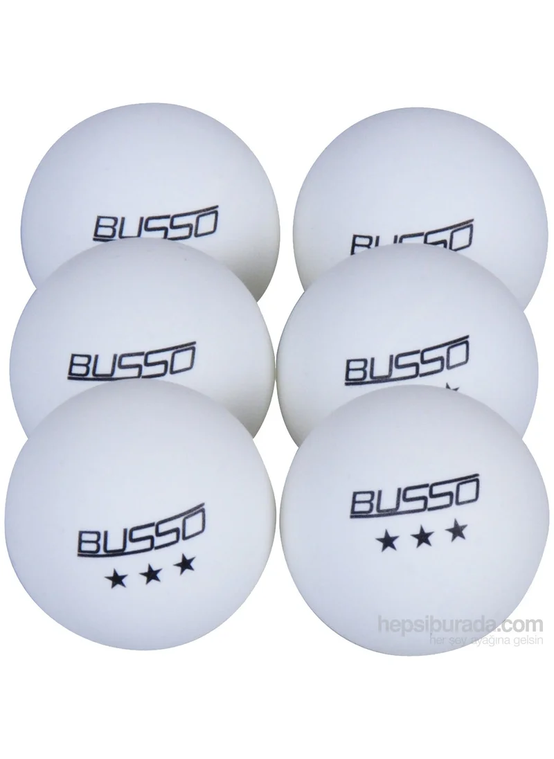 Busso Bs BS23121 Ping Pong Ball 6 Pieces