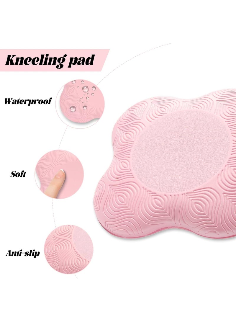 سوفام منصة ركبة يوغا Cushion, 2 حزمة تمرينات منصة غير انزلاق الركبة مسطحة منصات دعم مرفقين الركبة, مناسبة للاستخدام في صالات الرياضة المنزلية. - Image 2