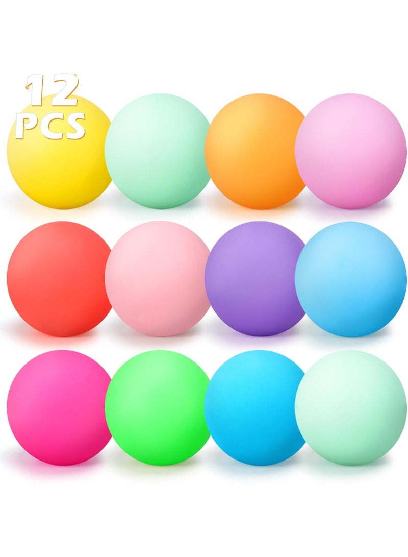 12 Pcs Stress Balls Set for Adults and Kids - Squishy Ball Sensory Fidget Toys for Anxiety Relief - Squeeze Ball Party Favors Bulk Pack - Classroom Prize - Birthday - Image 1