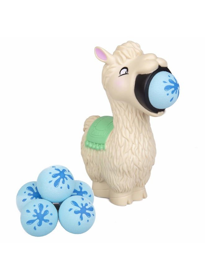 Hog Wild Llama Popper Toy - Shoot Foam Balls Up to 20 Feet - 6 Balls Included - Age 4+ - Image 1