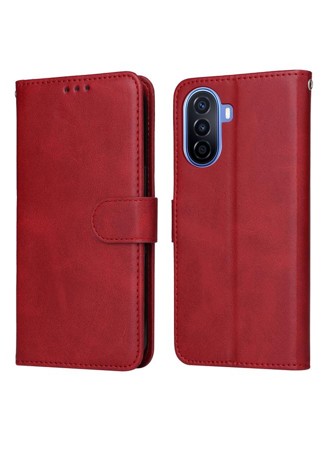 Zaboon Case For Huawei nova Y70 / Y70 Plus/Enjoy 50 Classic Calf Texture Flip Leather Phone Case - Image 1