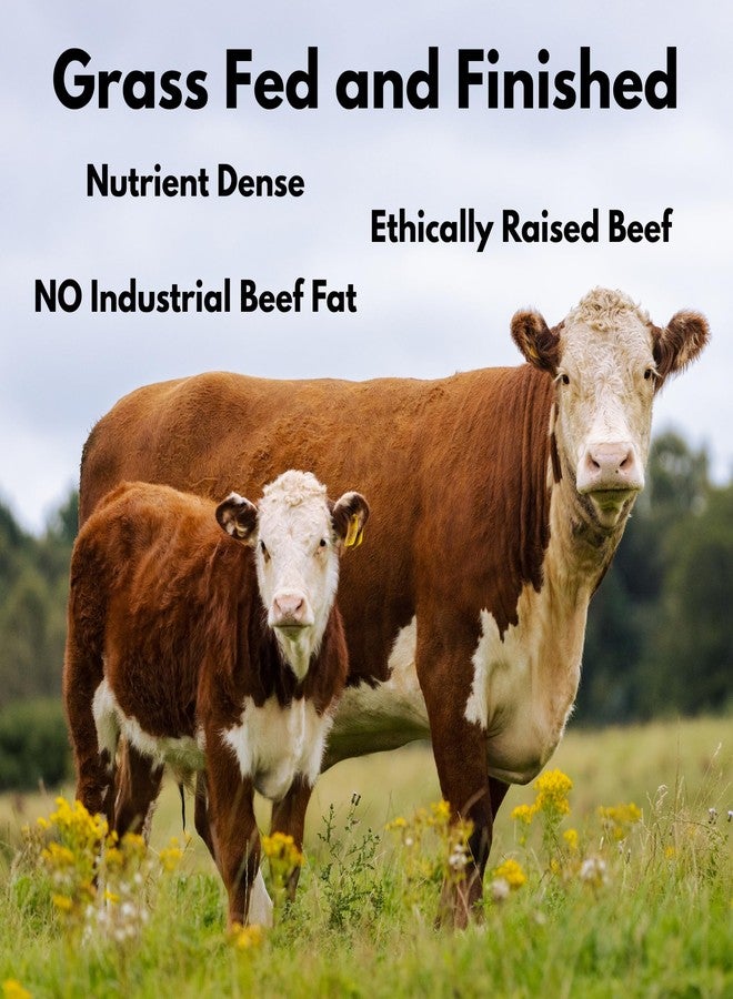 Nature's Diet بلسم دهن البقر المخفوق من صنع الطبيعة - كريم يومي مغذي للوجه والجسم، خالٍ من العطور، مضاد للحساسية، مصنوع من لحم بقر مُغذى على العشب، مع زيت زيتون مُنكه بالأعشاب، وزهرة الكاليندولا، والورد، 2 أونصة - Image 4