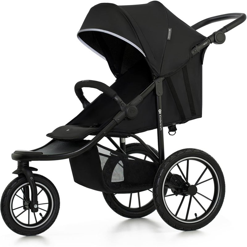Kinderkraft - Pushchair Helsi 2 Set For Kids - Black - 6046 - Image 1