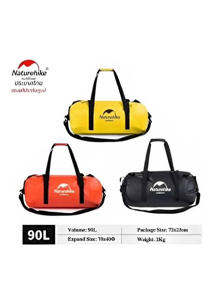 Naturehike Wet and Dry Waterproof Duffel Bag | 120L | 500D PVC Material, IPX6 Sealability  - Image 4