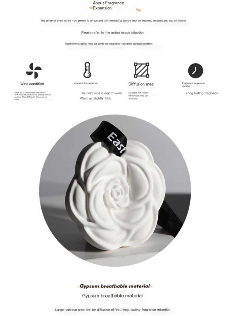 Generic - Car Perfume Pendant Light and luxurious Long-lasting design, light fragrance General Home & Interior Decoration (English Pear Freesia) - Image 1