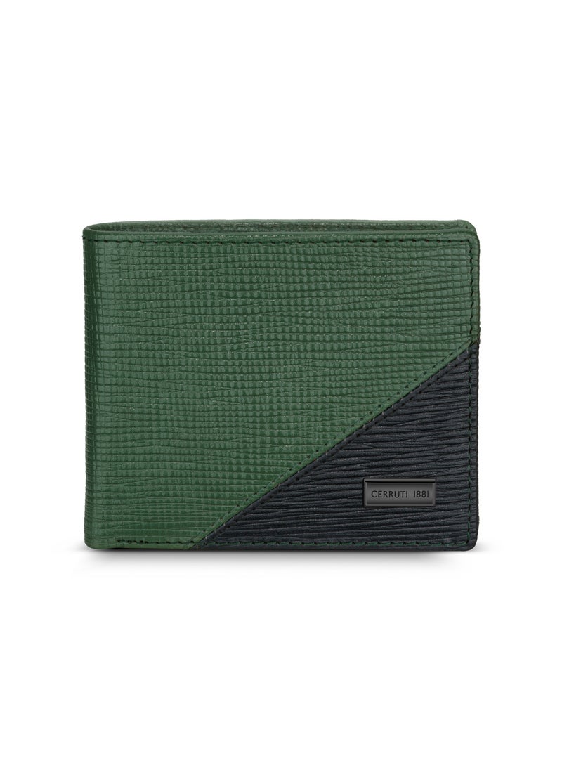 CERRUTI 1881 CERRUTIS OEM MENS LEATHER WALLET W/CONTRAST LTHR  - Image 1