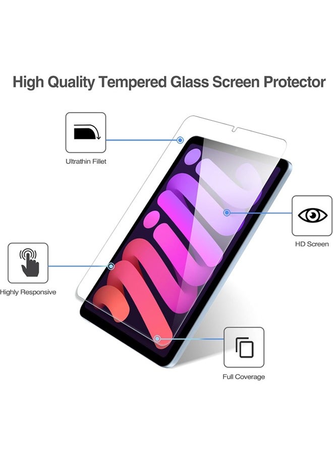 SJet - Screen Protector for 8.3" iPad Mini 7th (A17 Pro) 2024 & Mini 6th 2021, Tempered Glass Film Guard for iPad Mini 7 6 A2567 A2568 A2569 A2993 A2995 A2996 - Image 1