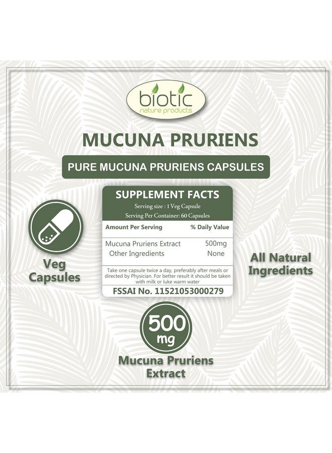 Biotic كبسولات مكونا بوريانس البيوتيك - كبسولات كاونش بيج كبكاشو 500 ملغ مستخلص - 120 كبسولة نباتية (عبوة من 2) - Image 4