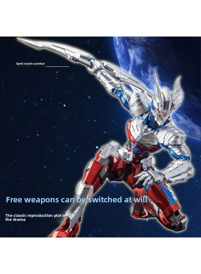 Loquat Mobile Sailor Armor Shining Mecha Handmade Multi-Joint Super Movable Children Model Doll Toy Wholesale-Color:Gift Box 【infinite Zero】 17cm Super Movable - Image 5