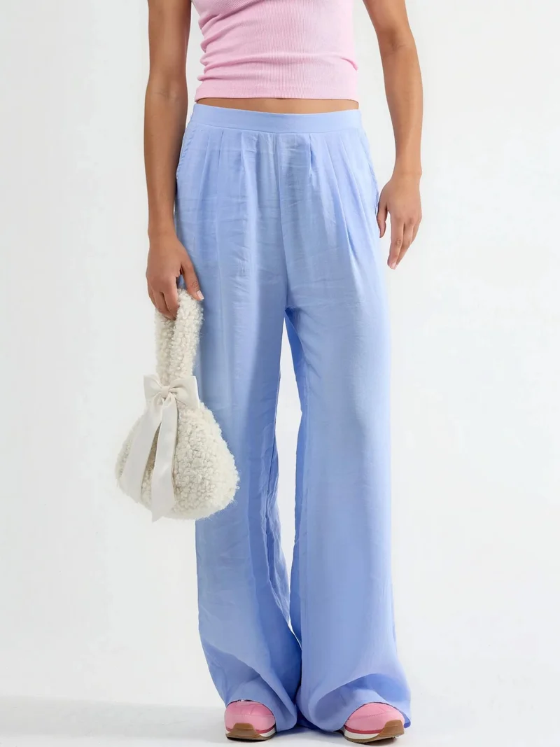Busem BUSEM Wide Leg Pleated Trousers