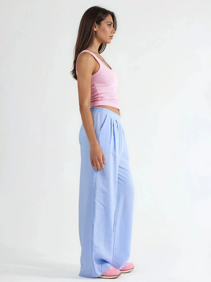 Busem BUSEM Wide Leg Pleated Trousers
